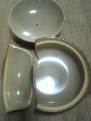 割っちゃいました(T_T)