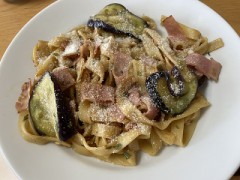 今日のお昼はパスタ