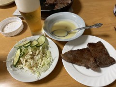 今日は作って貰って