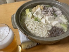 今シーズン初の鍋で