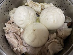 今日は蒸し料理で