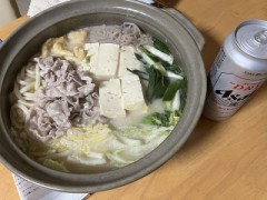 今シーズン、初鍋で