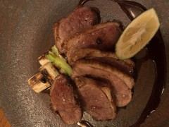 今日は、弟が来てたので、外で