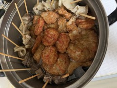 今日は、おでんを作って