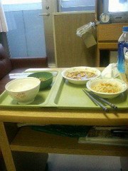 今日から歩いています。