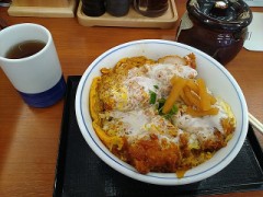 今夜はかつ丼！
