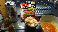 今夜は炊き込みご飯!（炊飯再開です）
