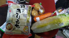 今夜の買い物は？（サンタさんはうちには遅れてくるんです）
