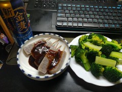 今夜の夕食（悩んだ末に....）