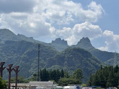 『奇山』を観ながらドライブ