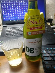 白ワインと 朝の茶事