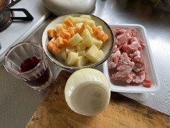 自家製野菜のカレー