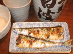 秋刀魚焼けたか