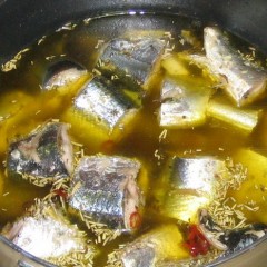 秋刀魚のオイル煮(伍)