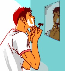 【お題日記】鏡をよく見る？