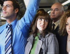 帰宅時の電車で…