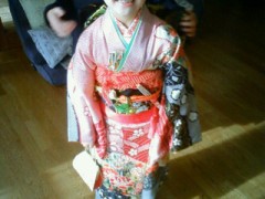 下のチビが七五三です(^-^)