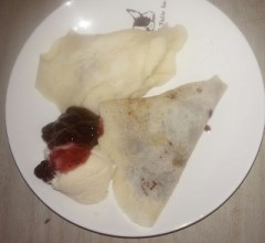 クレープ作りました