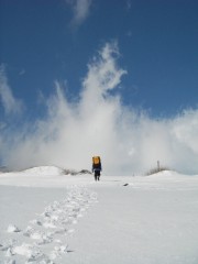富士山麓にて