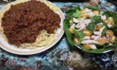 パスタ＆サラダ