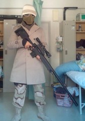 普段はこんな格好…