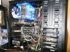 パソコン自作です。