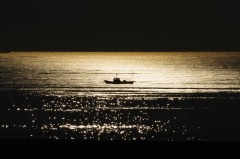 夕陽の写真撮ってみた　パート１