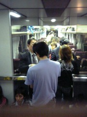 出張からの帰り