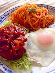 妹と二人でお家でブランチ