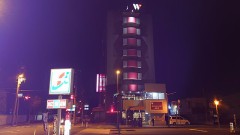 神奈川県の相模原の夜