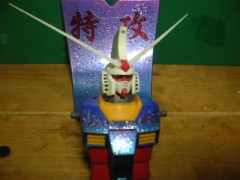 茨城専用ガンダム製作中の画像