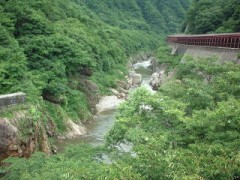 赤芝峡を散策！！