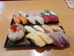 食べてきた　スシローで