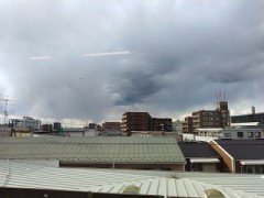 よく見えないかも　雲です