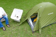 GW前からくじかれることもあったけど、久々のキャンプでちょっと気分も上がった