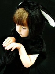 うさぎは、黒うさぎになりました★可愛がってね♪