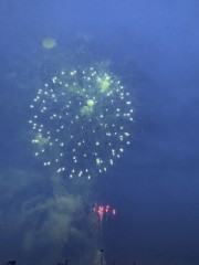 横浜の花火