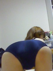 【四つん這いスク水写メ】先生…??何を教えてくれるんですか??【コスエッチ】