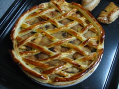 アップルパイを作りました、