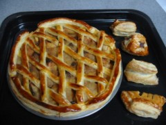 餡パイもついでに作りました、アップルパイ作ったの続きなんですが！