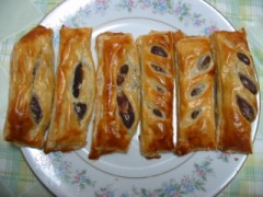 餡子パイを作ってみた。