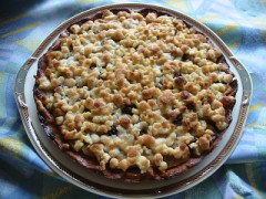 アップルクランブルタルト作りました。