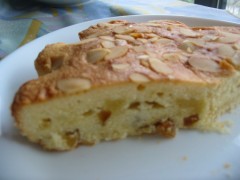 オレンジのケーキ