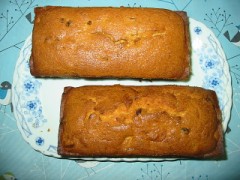 りんごのキャラメリゼ とフルーツ のケーキを久しぶりに作りました。