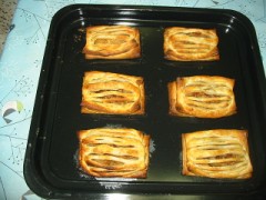 アップル パイを作りました。