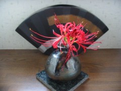 彼岸花飾って楽しんでいます。その5