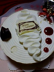 今更ですが、クリスマスケーキ♪