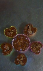 バレンタインだから手作りチョコ作りました。ヾ(≧∇≦*)ゝｷｬﾊ
