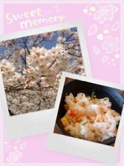今日は花見して来ました。(o^^o)♪