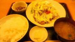 今日は夕飯作るの面倒だったから…